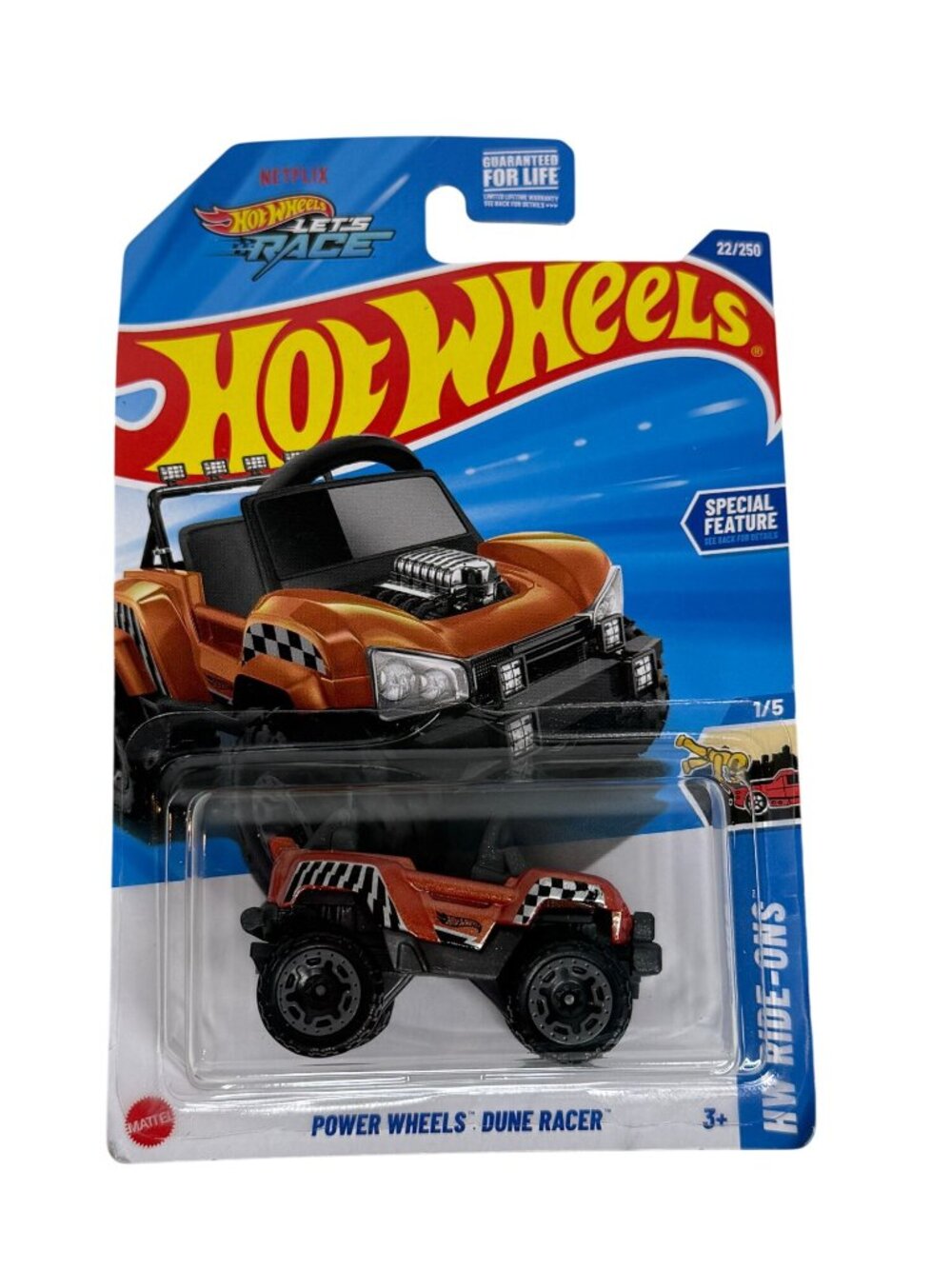 Hot Wheels Dune Racer Power Wheels HW Ride Ons 22/250 1/5 Diecast Car
